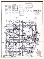 Sheboygan County, Wisconsin State Atlas 1956 Highway Maps